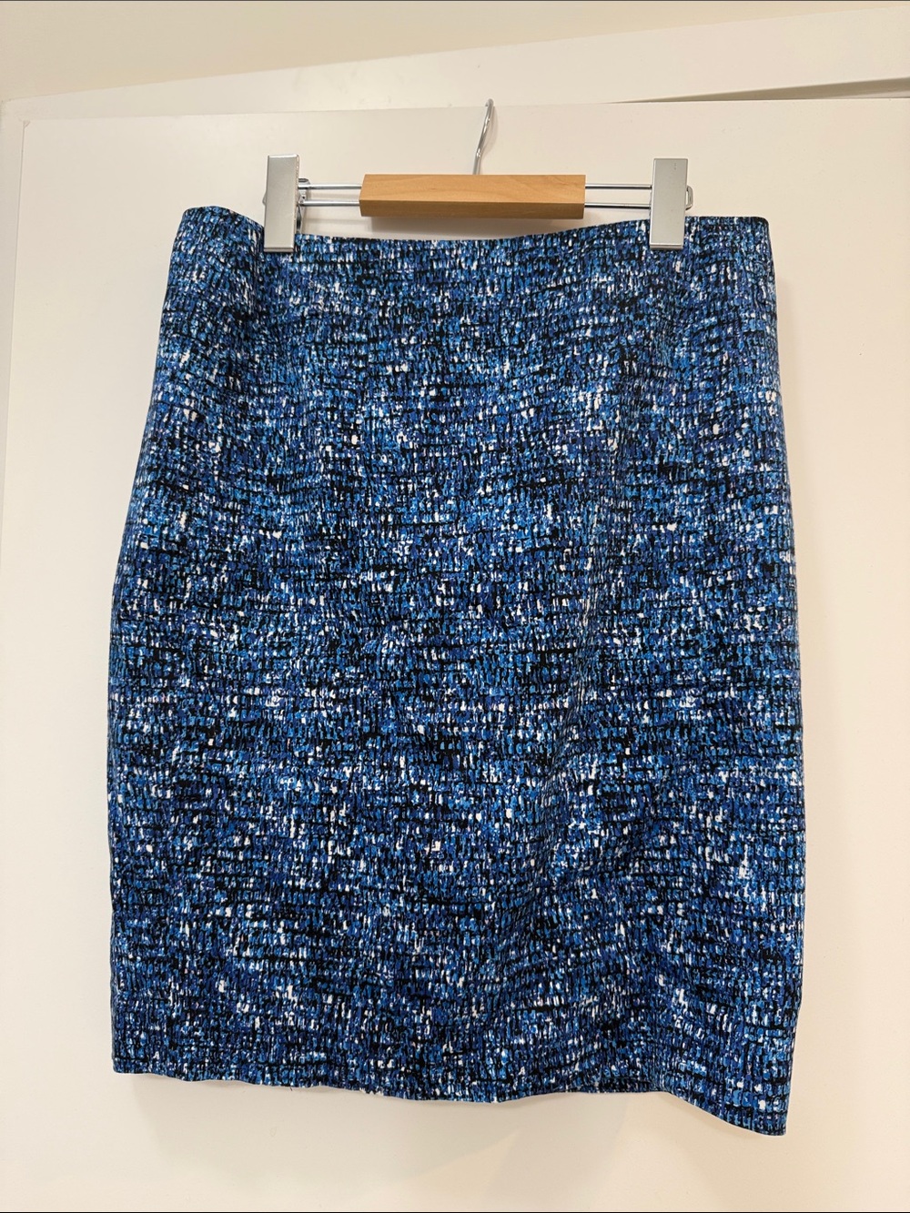 DKNU Blue Pencil Skirt